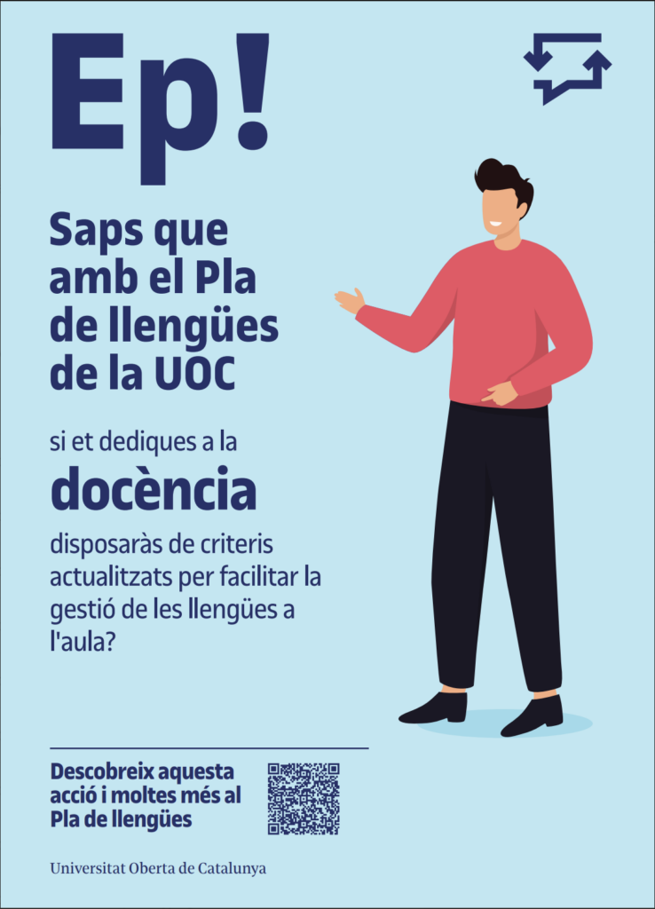 UOC poster docència